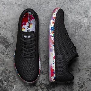 Floral No Bull Trainers. Size 8 Womens